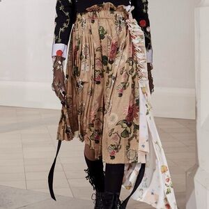 Simone Rocha Floral Wrap Skirt